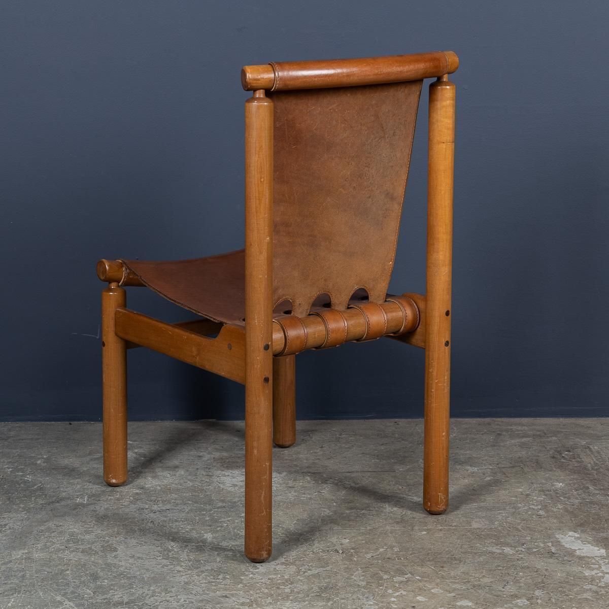 A Superb 20thc Set Of Eight Ilmari Tapiovaara Leather Dining Chairs C.1950 photo 11707.0