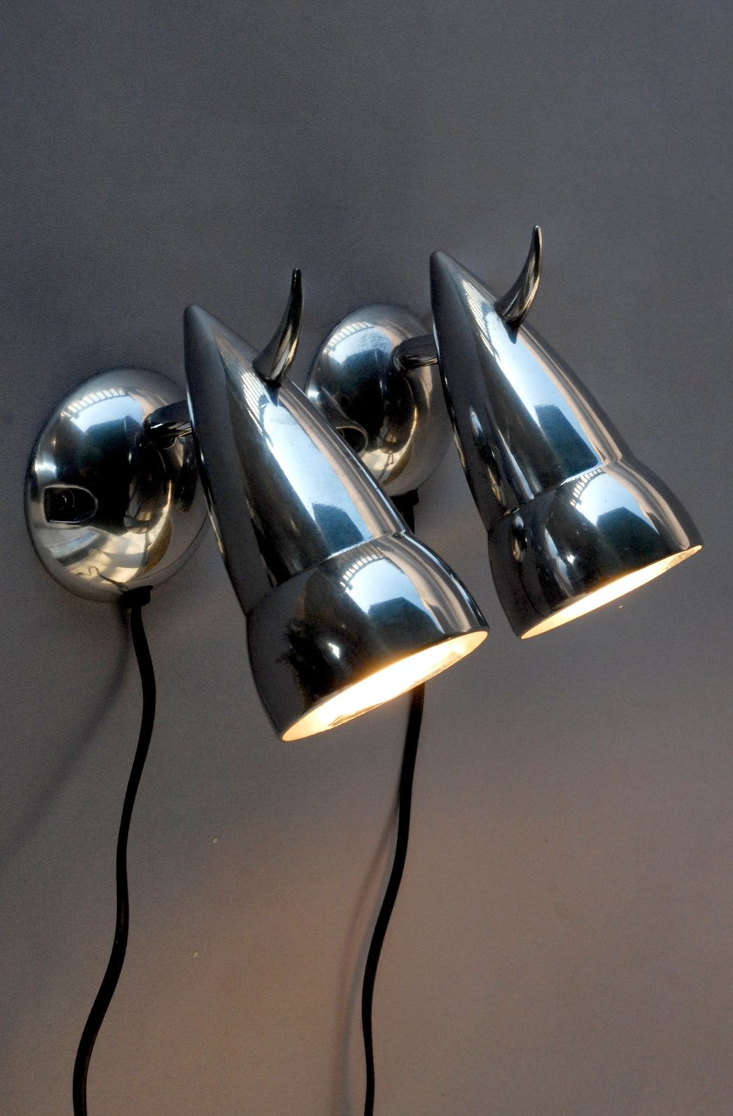Bor Wall Lamps By Verner Panton And Ettore Sottsass For Ikea, 1980s, Set Of 2 photo furniture
