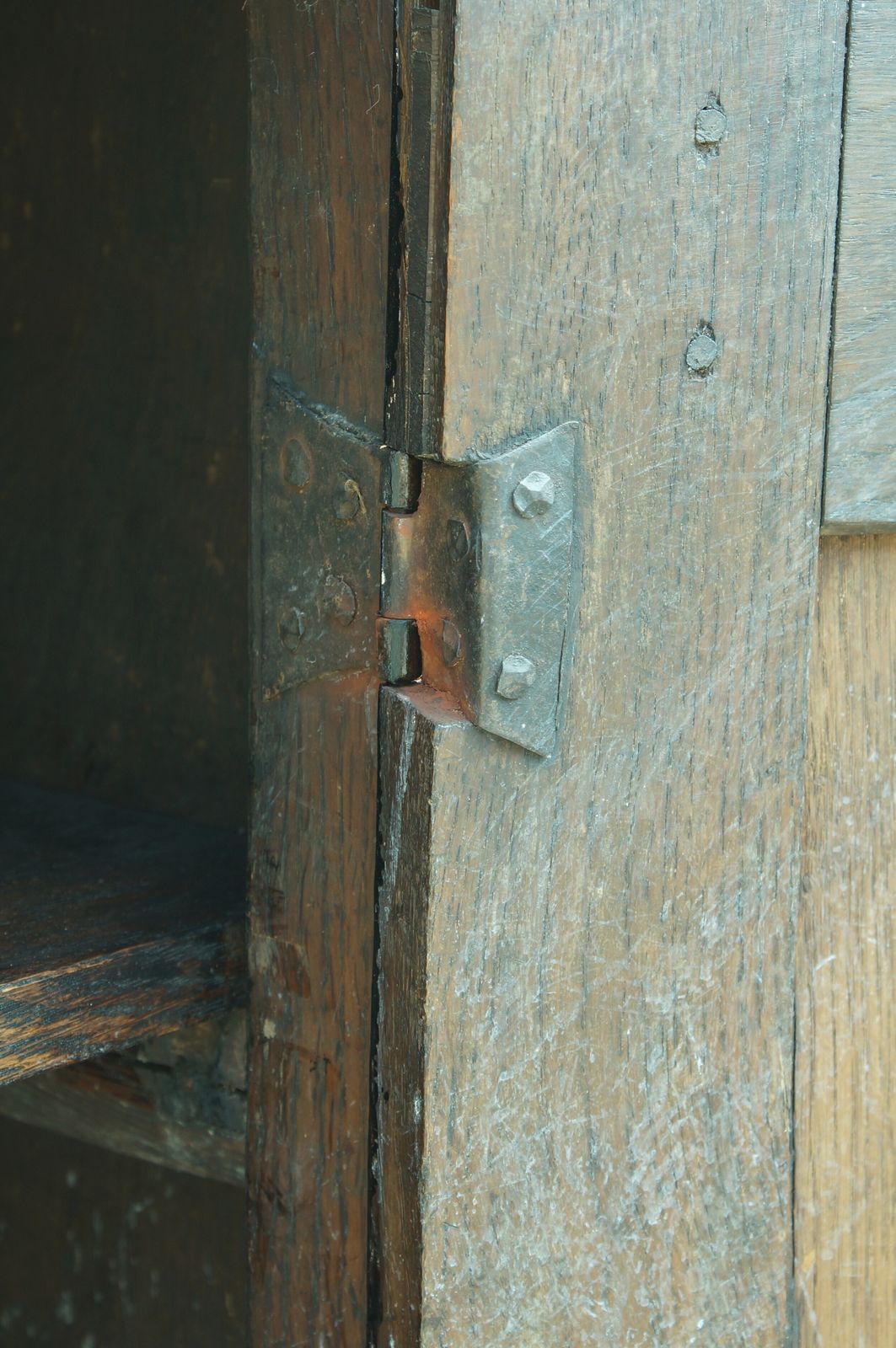 photo vinterior 18th Century Oak Dresser., 18th Century And Earlier
