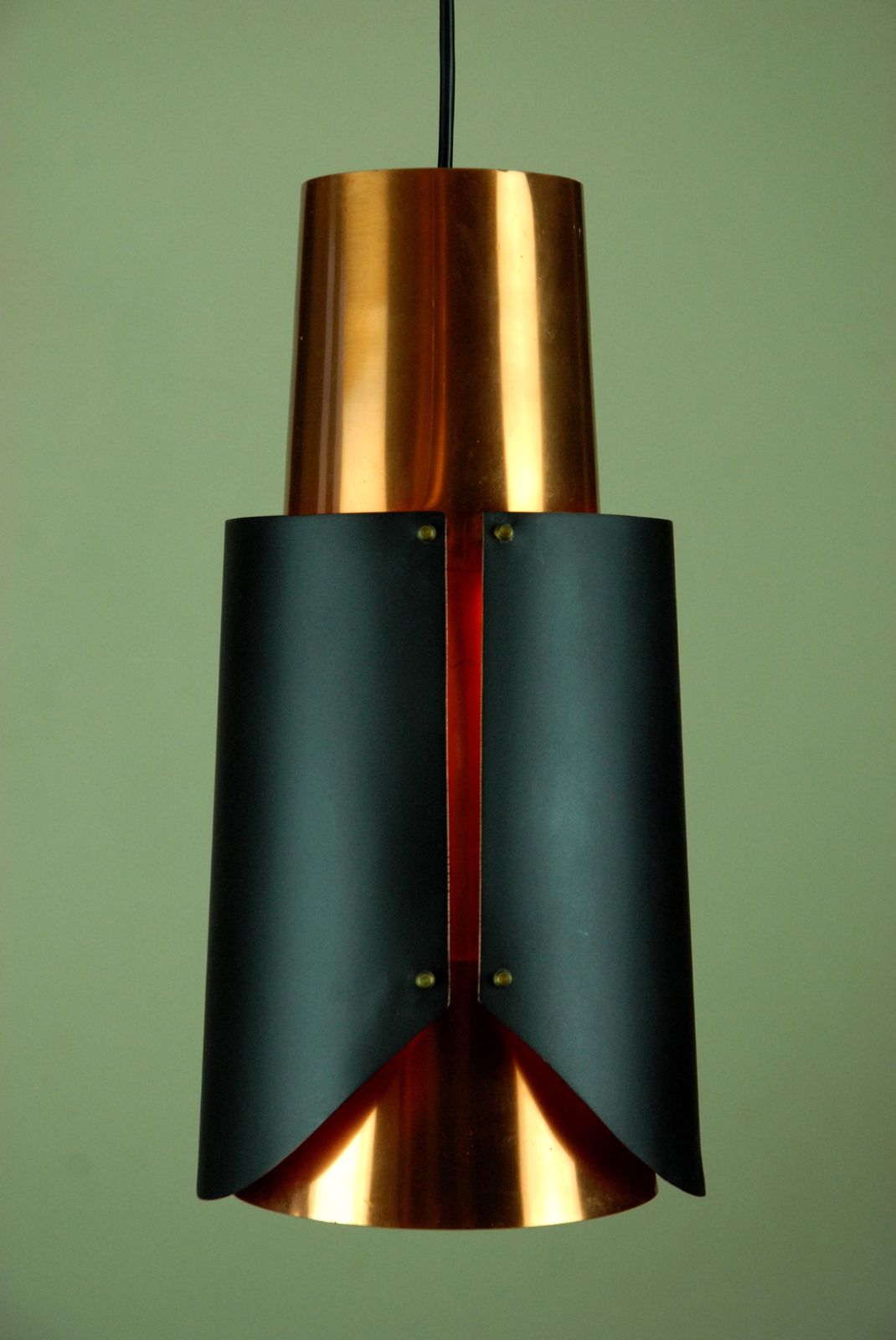 østerport Pendant Lamp Attributed To Bent Karlby For Lyfa, Denmark, 1960s photo 495.0