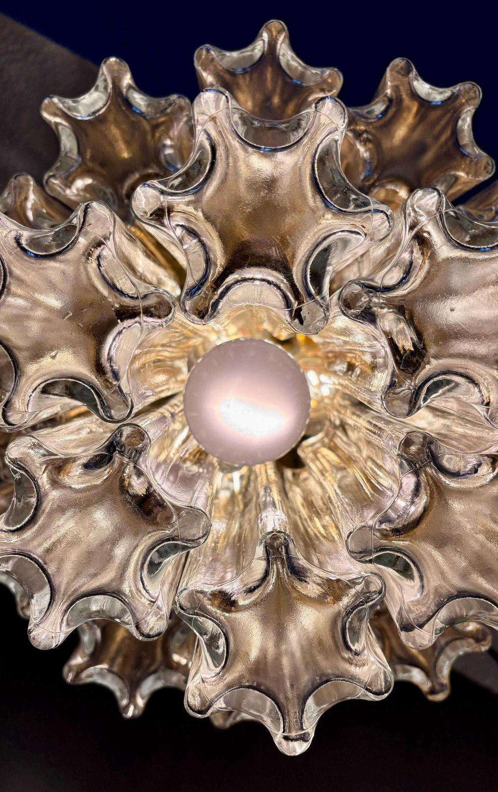 Luxurious Chandelier From Glashütte Limburg photo for sale