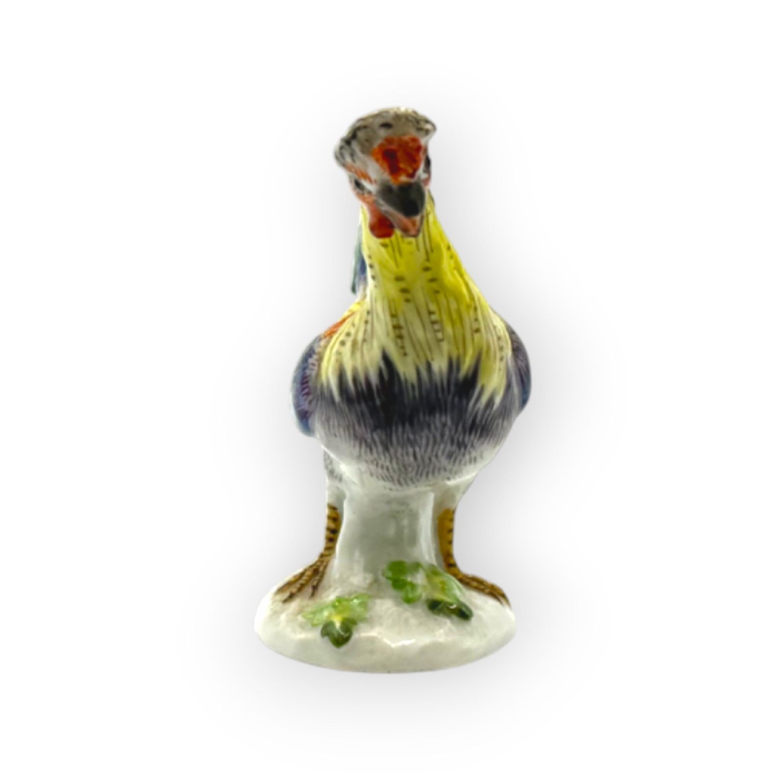 Meissen Miniature Model Of A Cockerel