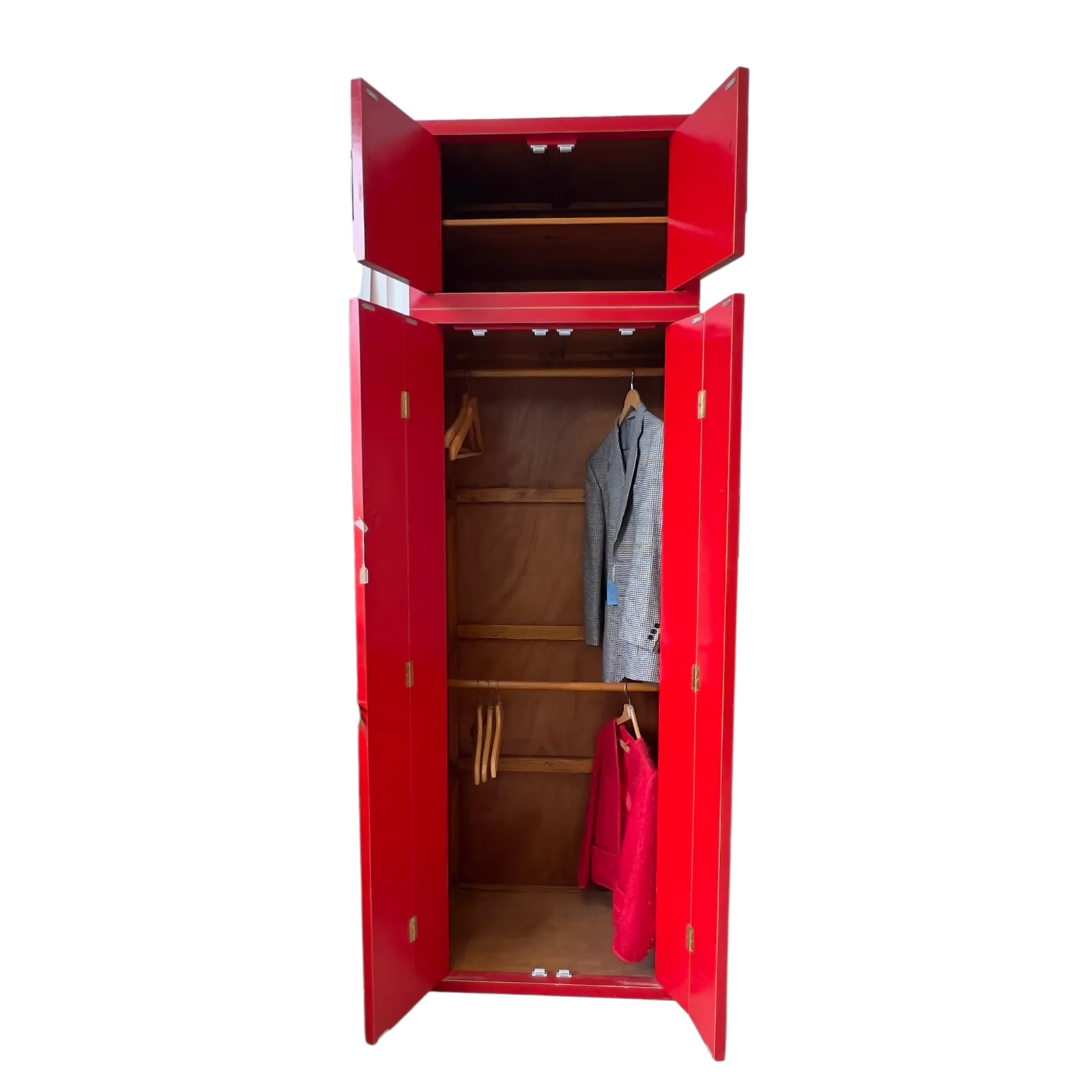Handmade Bespoke Traditional Chinese Red Wardrobes photo vinterior