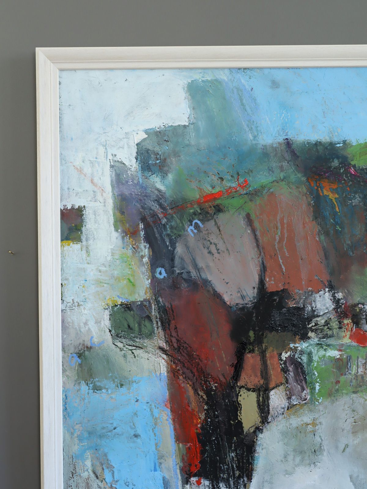 Southern Shore, Oil Painting, Modernist photo 814.0