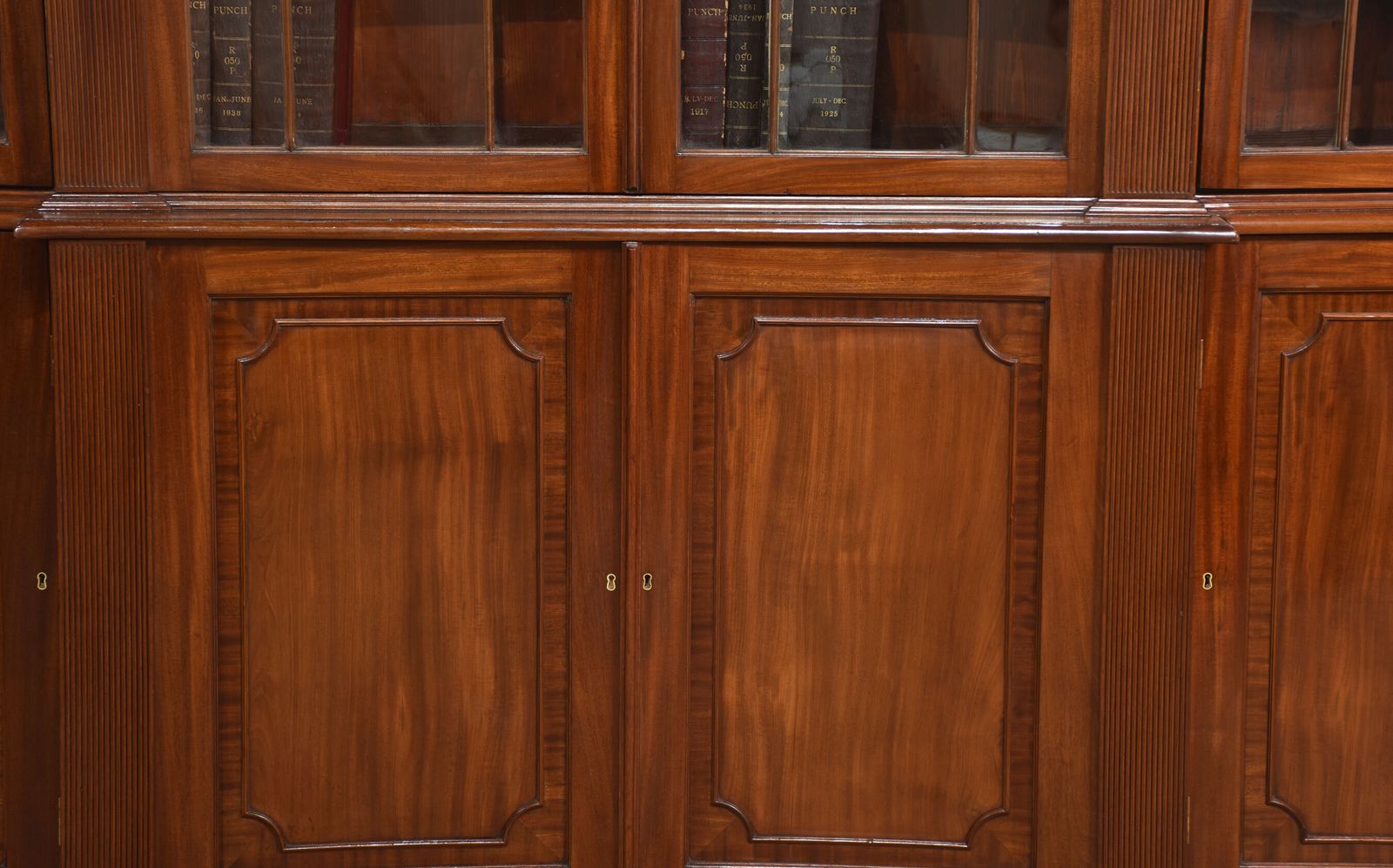 Regency Mahogany Library Bookcase photo furniture