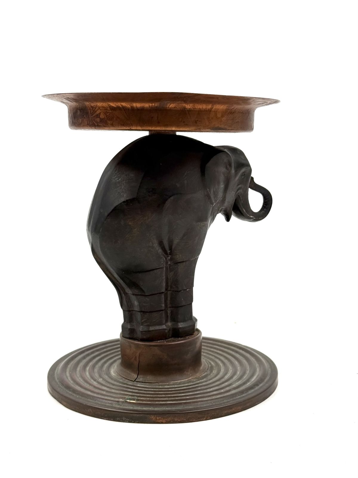 Home Decor Art Deco Elephant Coupe Vide Poche, France 1930s photo