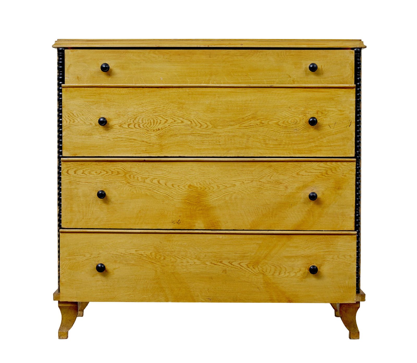 Northern Pine Mid 19th Century Swedish Painted Chest photo 2475.0