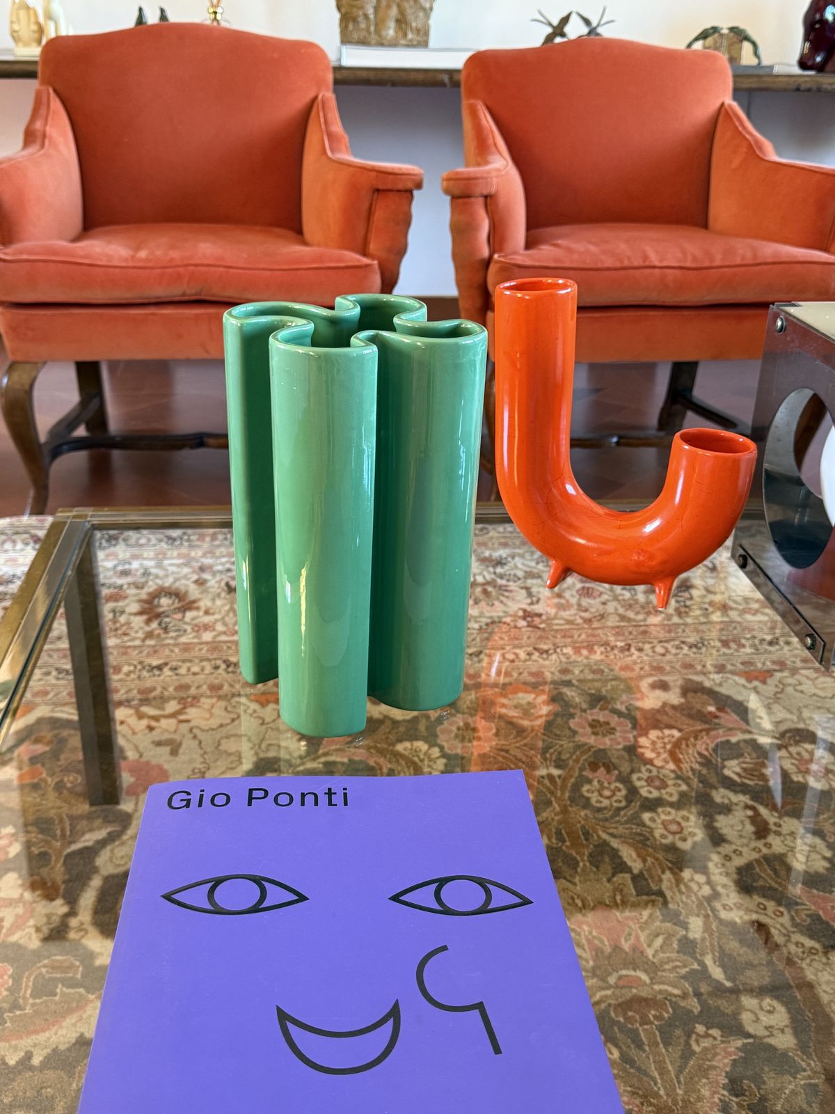 Franco Bettonica, Space Age Rare Green Ceramic Vase, Gabbianelli Italy Ca. 1970 photo Home Decor