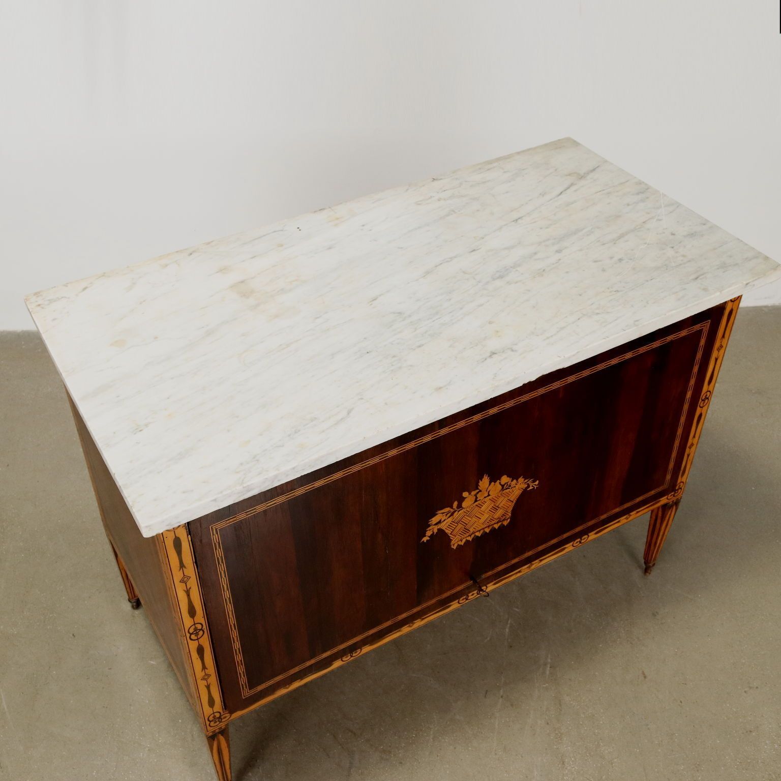 Neoclassical Room Various Essences Tuscany XVIII Century photo Furniture