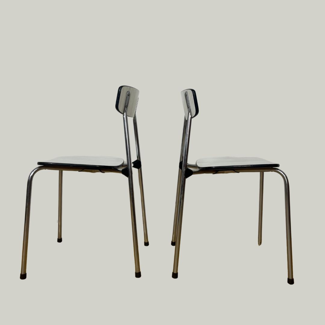 Pair Of Retro Tavo Dining Chairs photo for sale