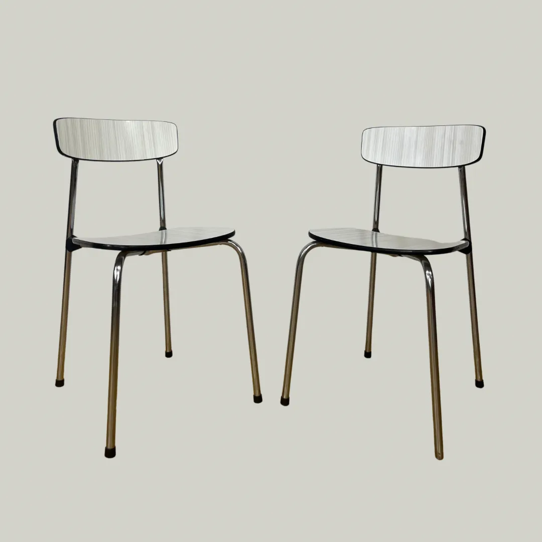 Pair Of Retro Tavo Dining Chairs photo Furniture