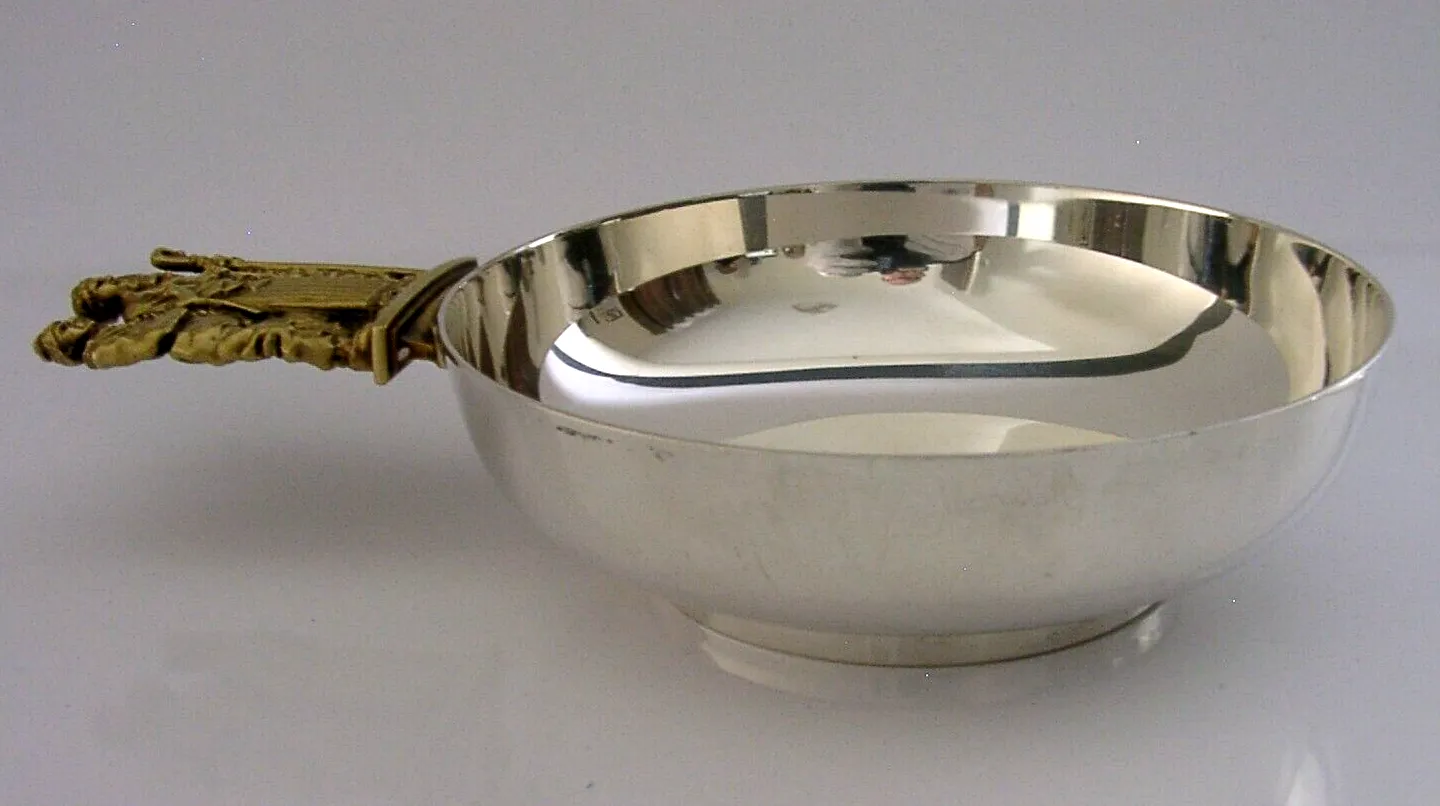 photo furniture Aurum 214g Sterling Silver Winchester Cathedral Bowl 1979 Aurum Hector Miller