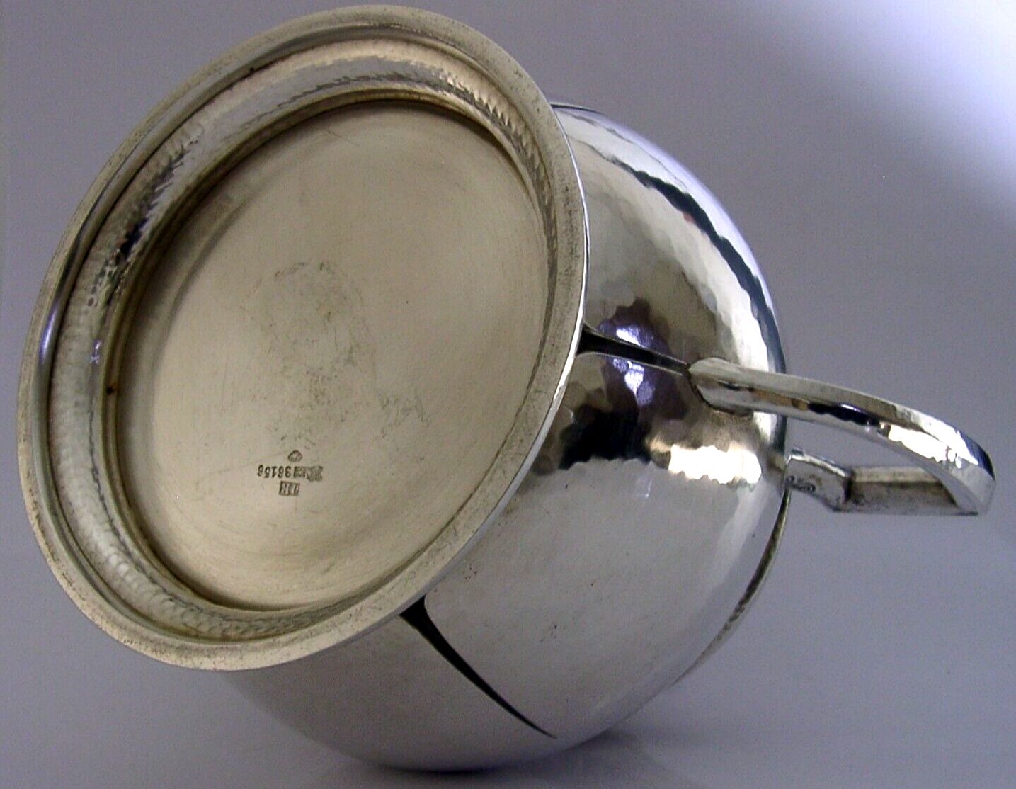 photo buy Rare 422g Swiss Jezler Solid Silver Lidded Bowl Urn C1920 Antique Arts & Craft