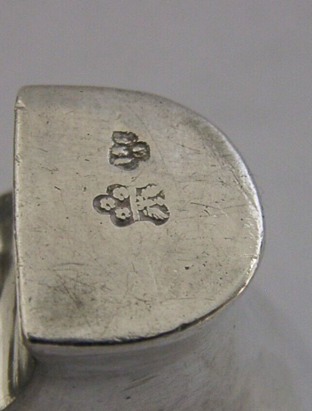 photo furniture Rare Large Hanau Sterling Silver Shoe Dish 1906 Antique 82g English Import