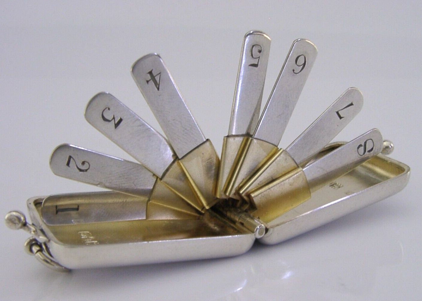 Home Decor Rare Victorian Viscount Sterling Silver Butt Marker 1898 Antique Shooting photo