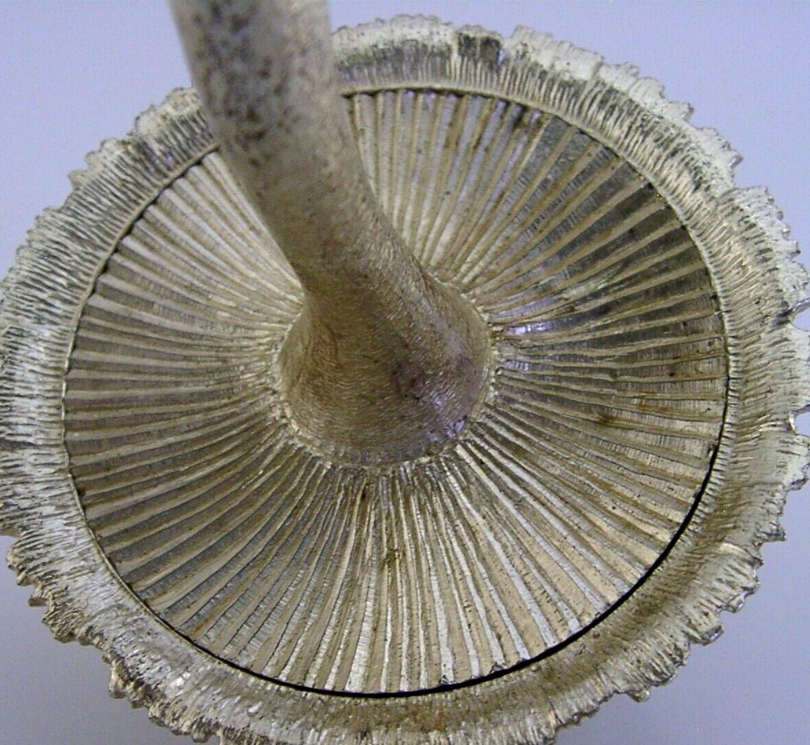 Art Rare 1 Of 20 Sterling Silver Christopher Lawrence Mushroom 1976 256g Rabbits photo