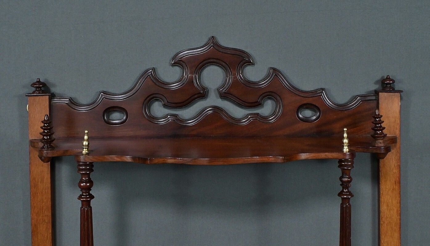 Mahogany Wall Shelf, Louis Philippe Period – Mid 19th Century photo Furniture