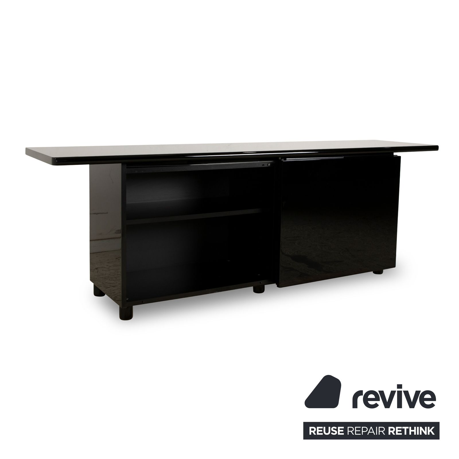 Buffet Verardo en bois noir photo Mobilier
