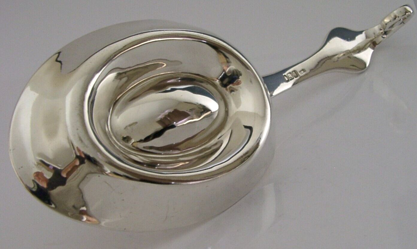 Rare Yetsworth Family Crested Sterling Silver Spoon Warmer 1907 Antique 274g photo 595.0