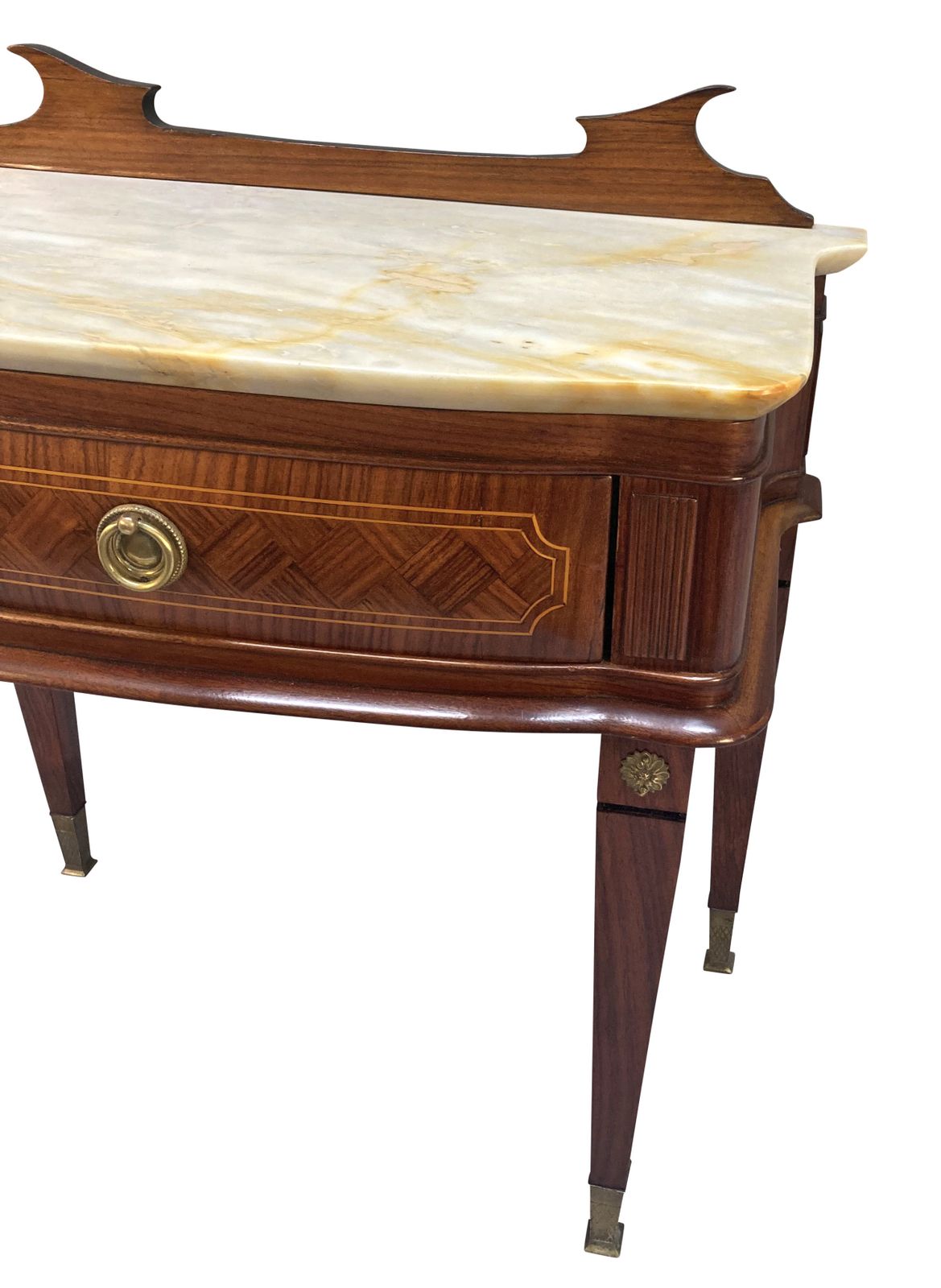 A Pair Of Paolo Buffa Night Stands With Marble Tops photo for sale