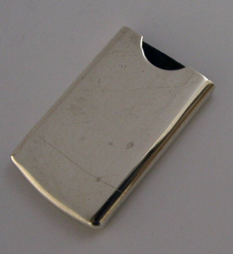 Rare Sampson Mordan Sterling Silver Medical Plaster Case Holder 1899 Antique photo 135.0