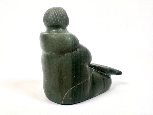 Canadian Inuit Woman Sculpture, 1960s photo buy
