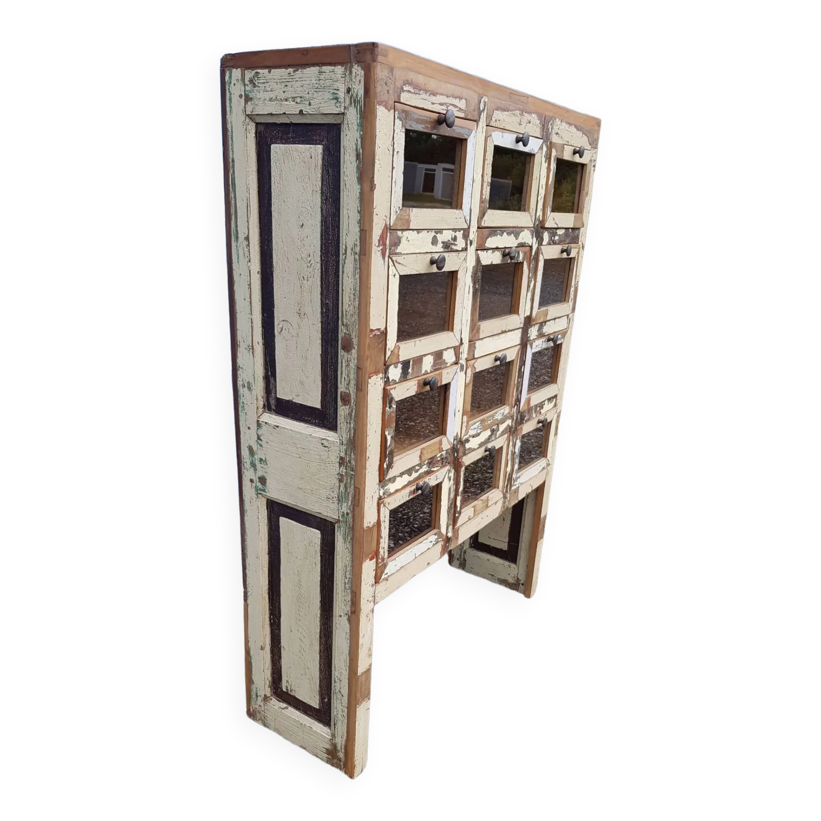 Merchant's Furniture   12 Drawer Teak Chest Of Drawers