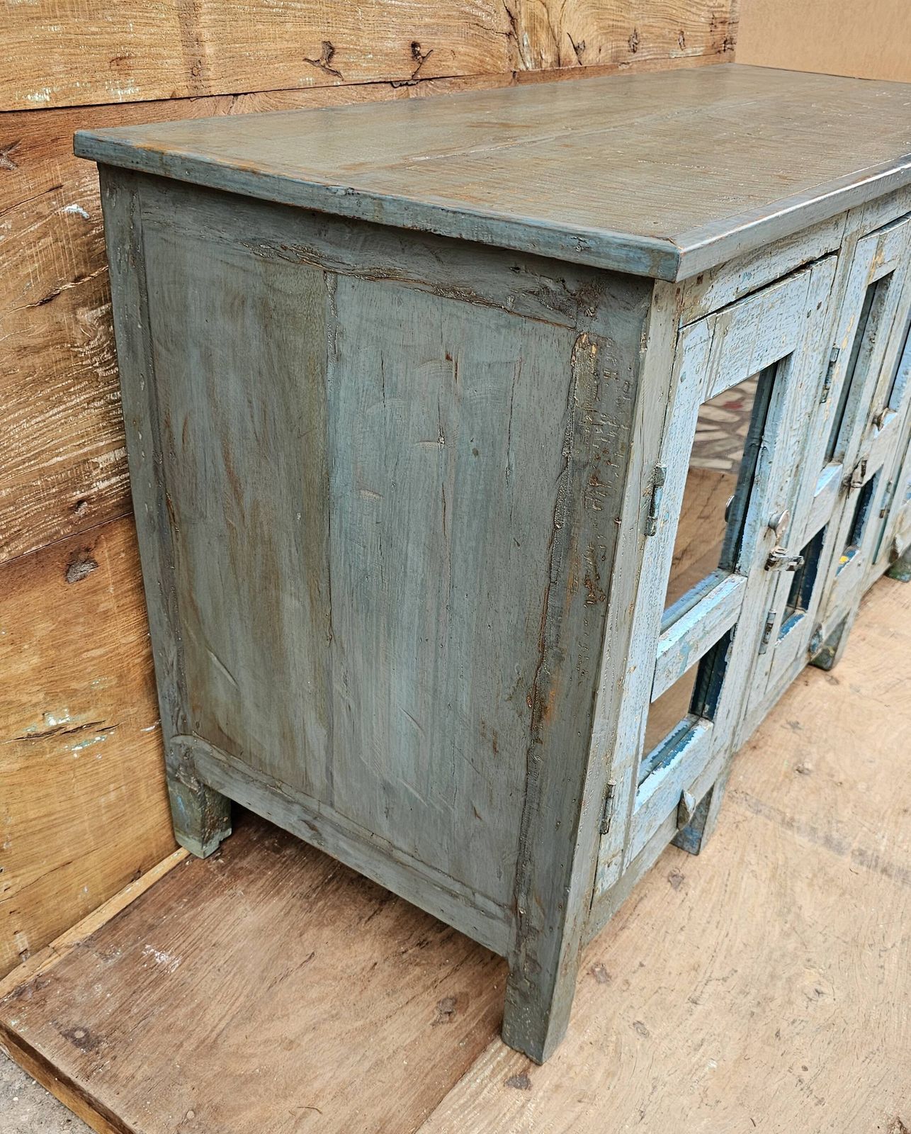 Old Burmese Teak Glazed Sideboard photo buy
