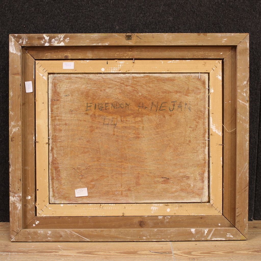 800.0 Small Signed Landscape Painting From The 20th Century photo