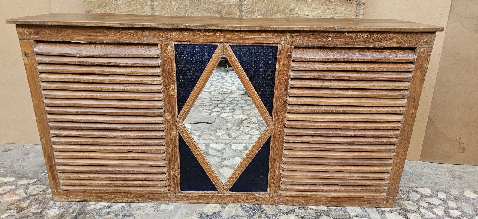 Old Shopkeeper's Counter In Burmese Teak photo for sale