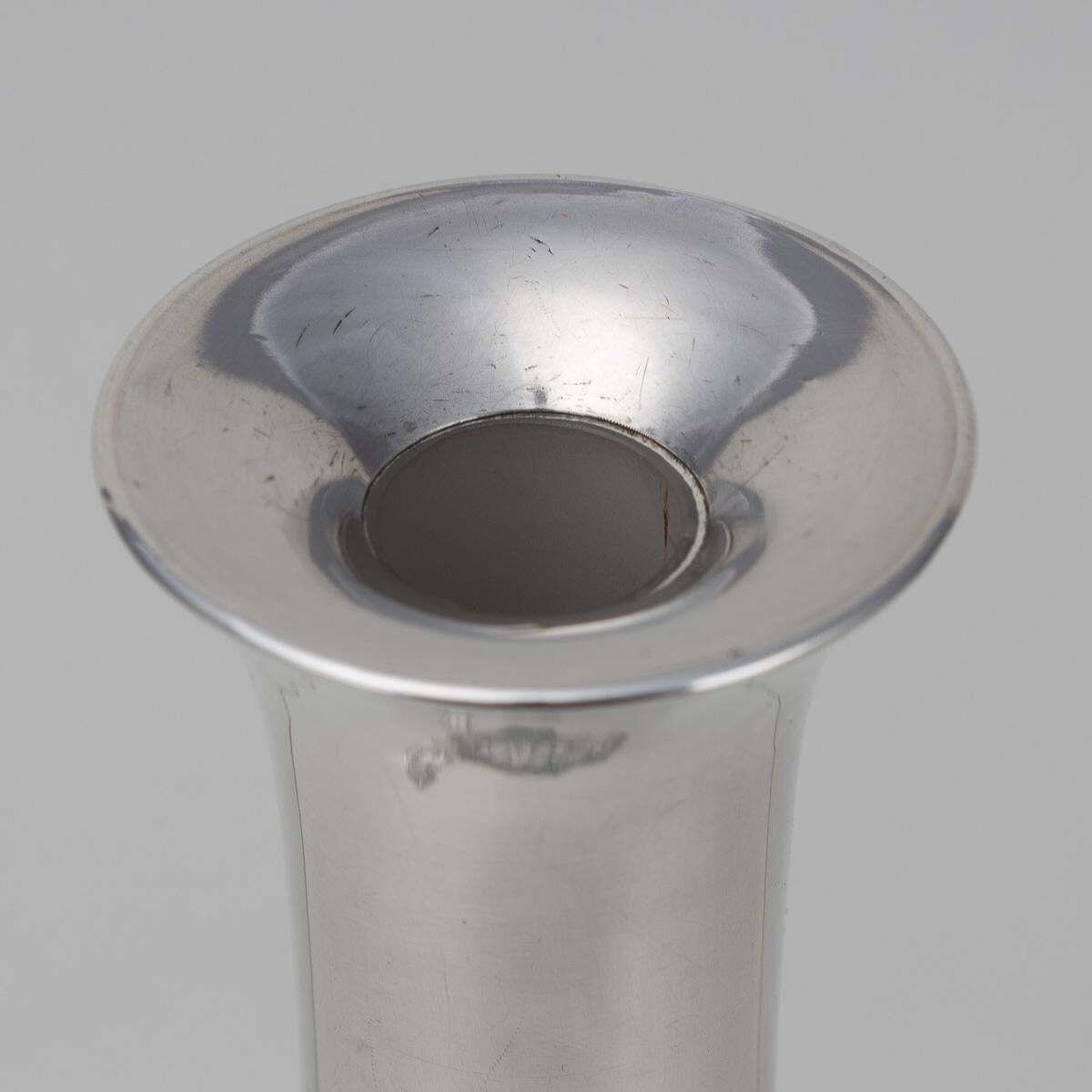 photo for sale Stunning 20th Century French Art Deco Solid Silver & Cut Glass Decanter C.1920