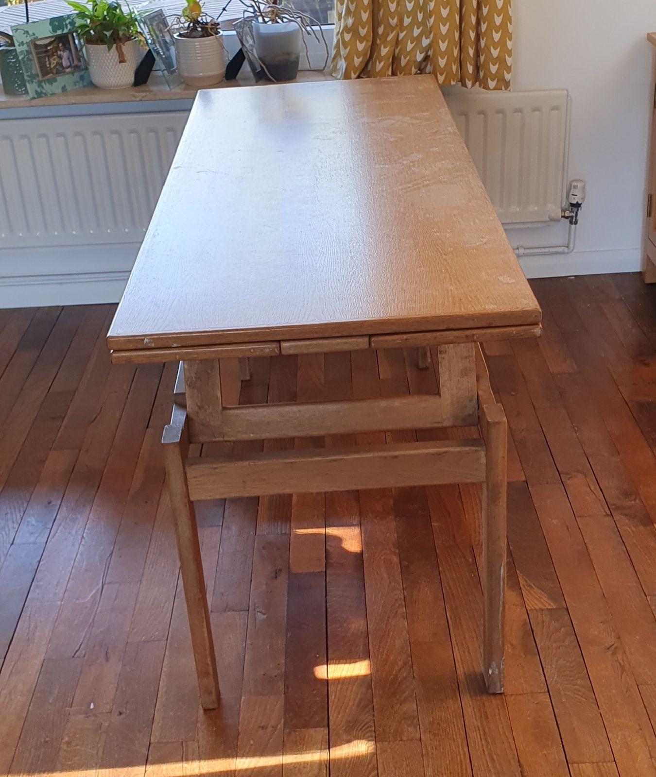 Mid Century Ikea Kombina Dining / Coffee Table In Oak By Eric Worts From 1969   Rare Example
