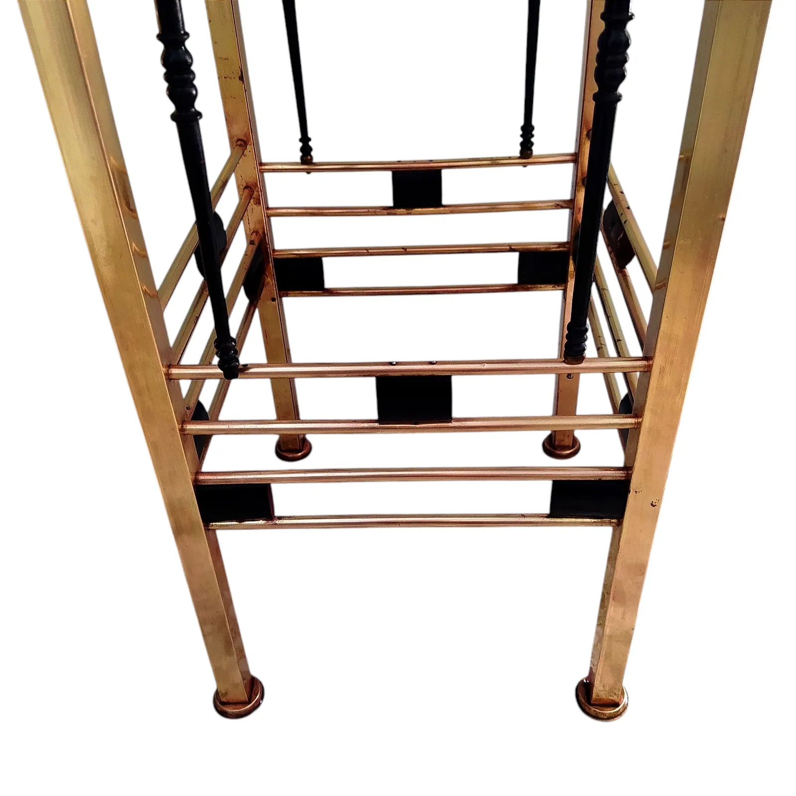 Early 20th Century Brass Pedestal,Art Deco Style. photo furniture