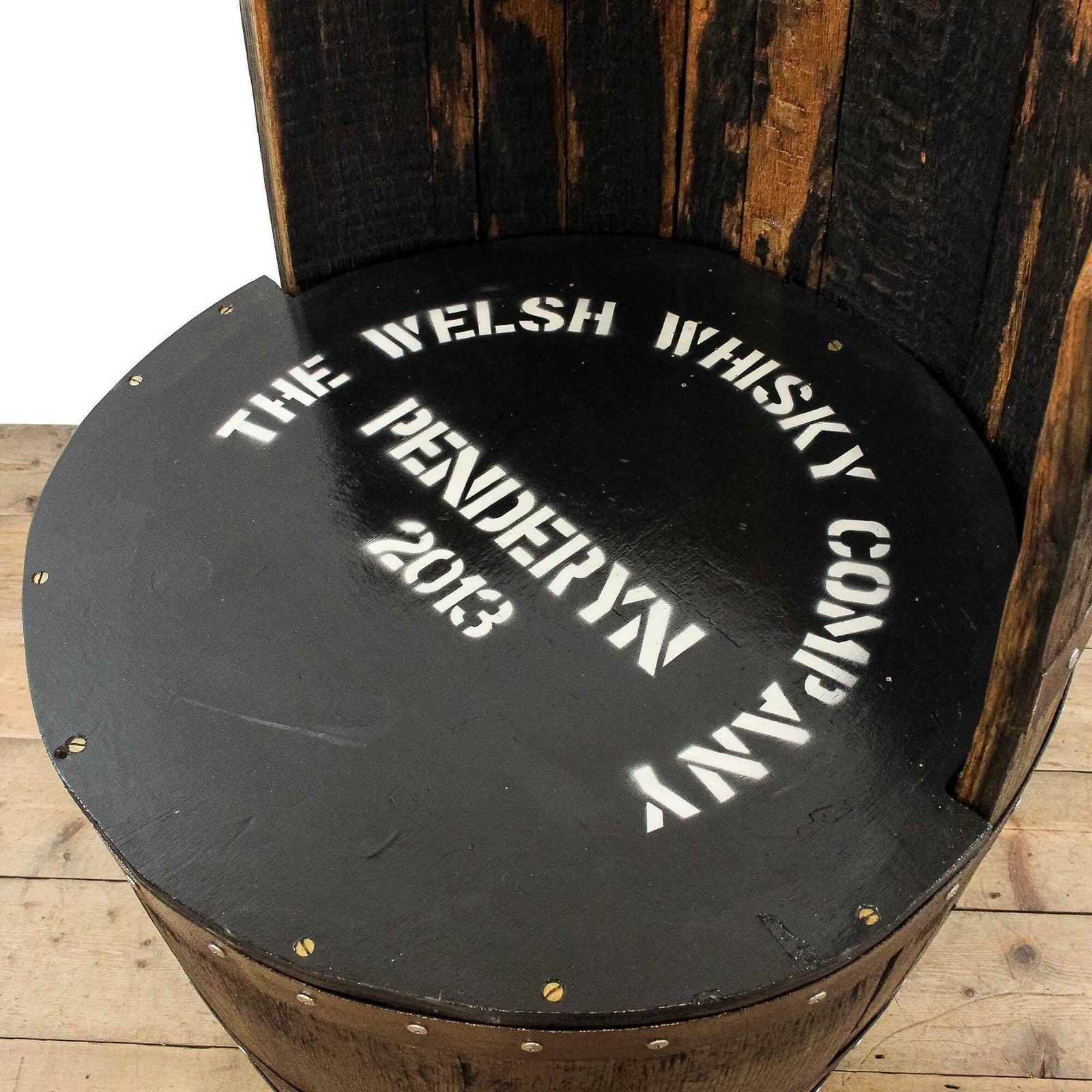 photo furniture Welsh Whisky Barrel Seat | Barrel Seat | Whisky Barrels | Penderyn Distillery | Oak Barrels