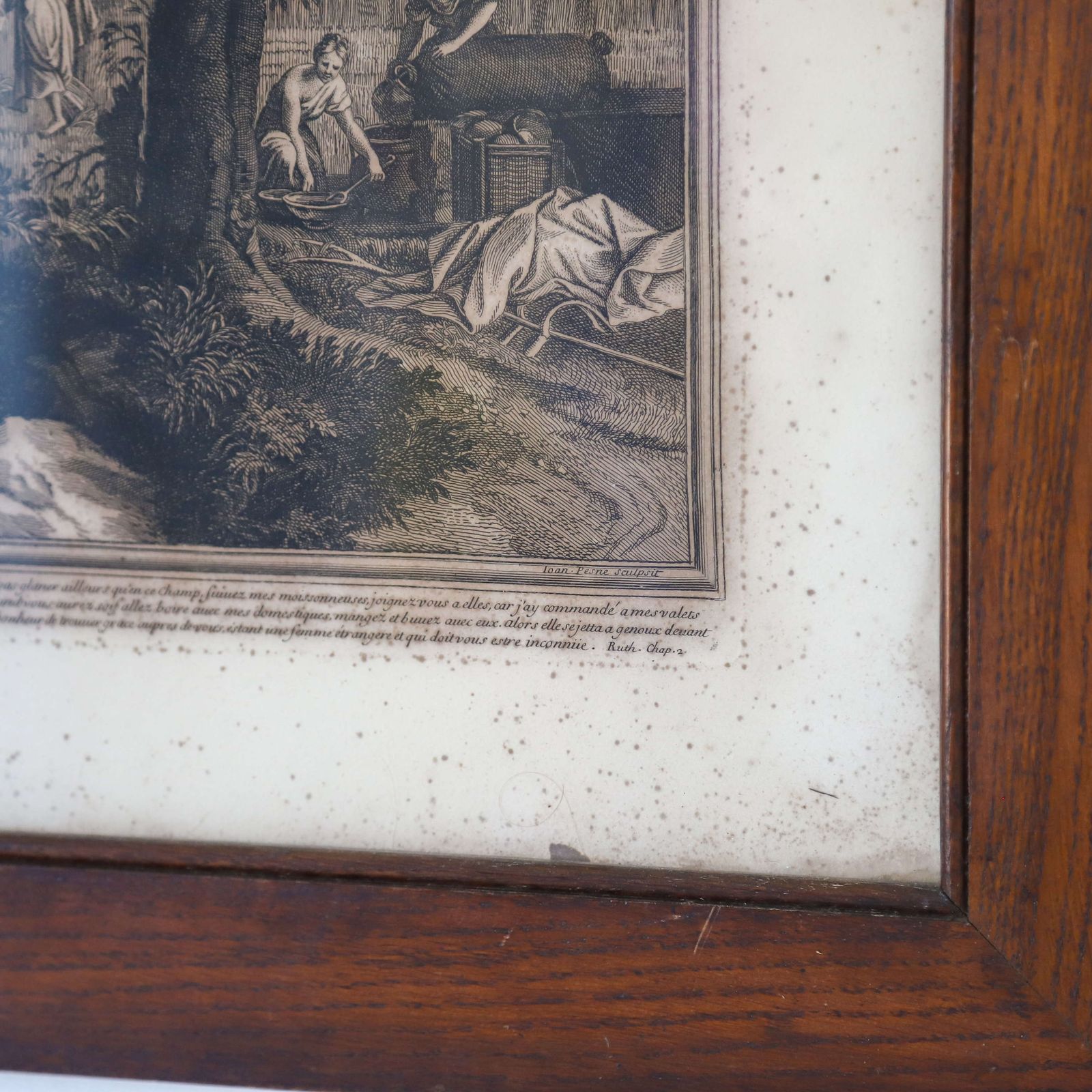Engraving Of Poussin’s The Summer (Ruth & Boaz): A Timeless 17th Century Treasure photo buy