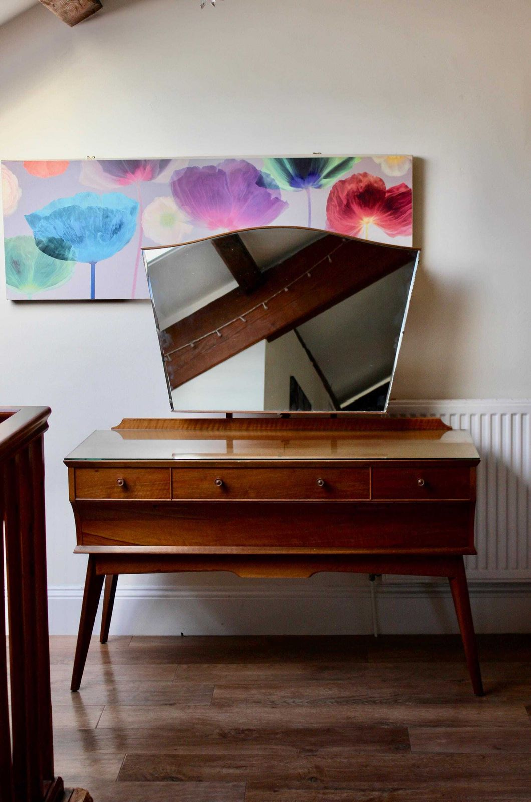 Mid Century Alfred Cox Dressing Table photo vintage