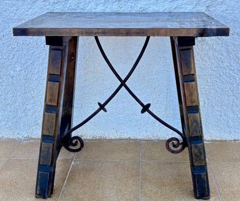 Vintage Castilian Worktable, 1950s photo 1408.0