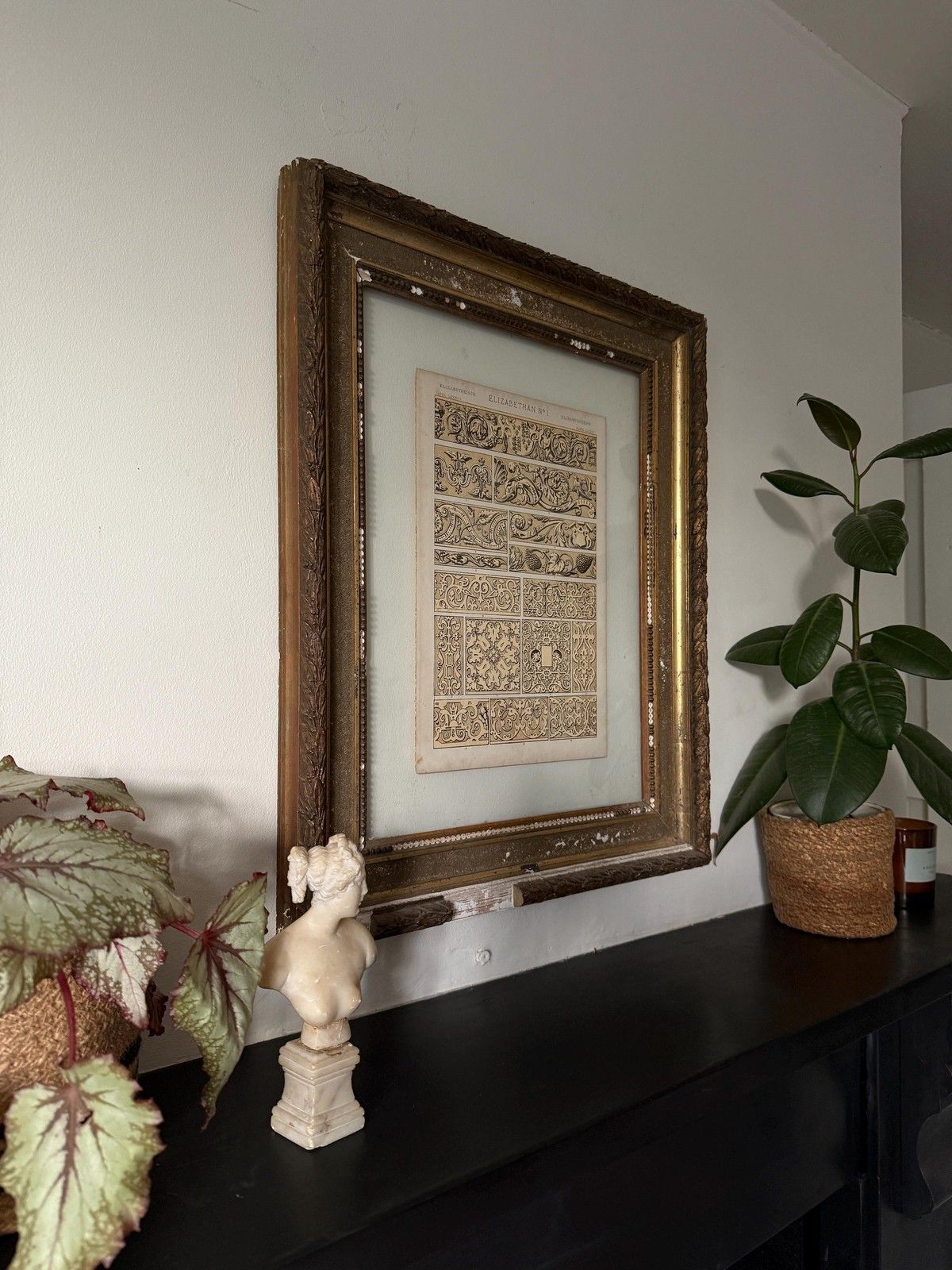 Framed Grammar Of Ornament Book Page photo buy