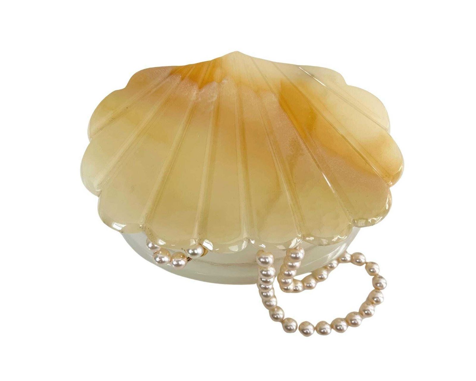 Italiaanse Sieradendoos | 1 Stuk | Eierschaalwit Of Onyx Vintage Houder photo furniture