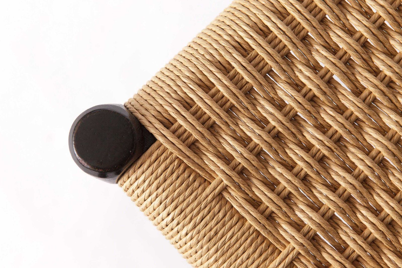 Niels Møller Model 75 Chair In Black Oak With Danish Cord, 1960s Mid Century Modern Scandinavian Design photo Furniture