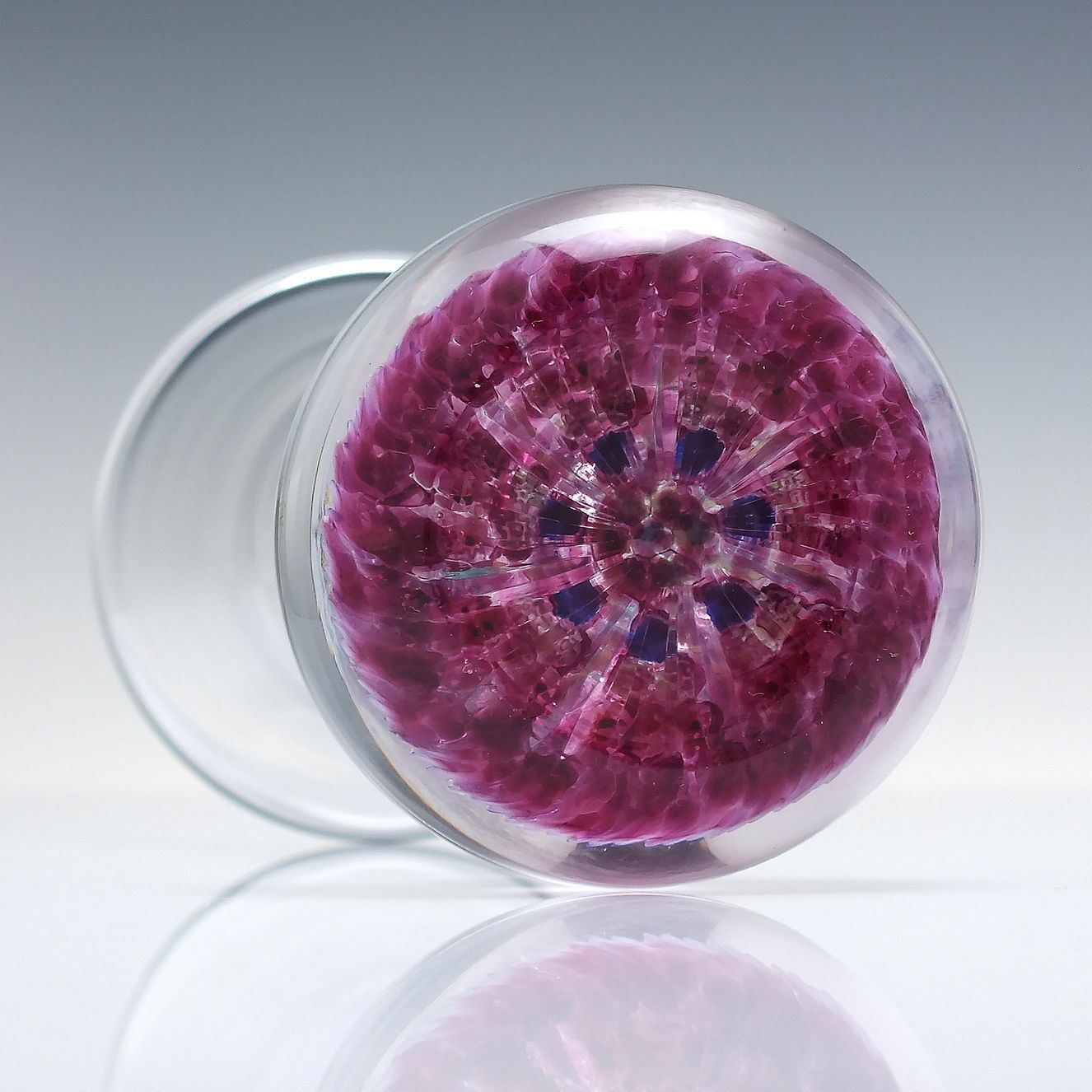 20th Century Vintage Glass Paperweight Vase photo for sale