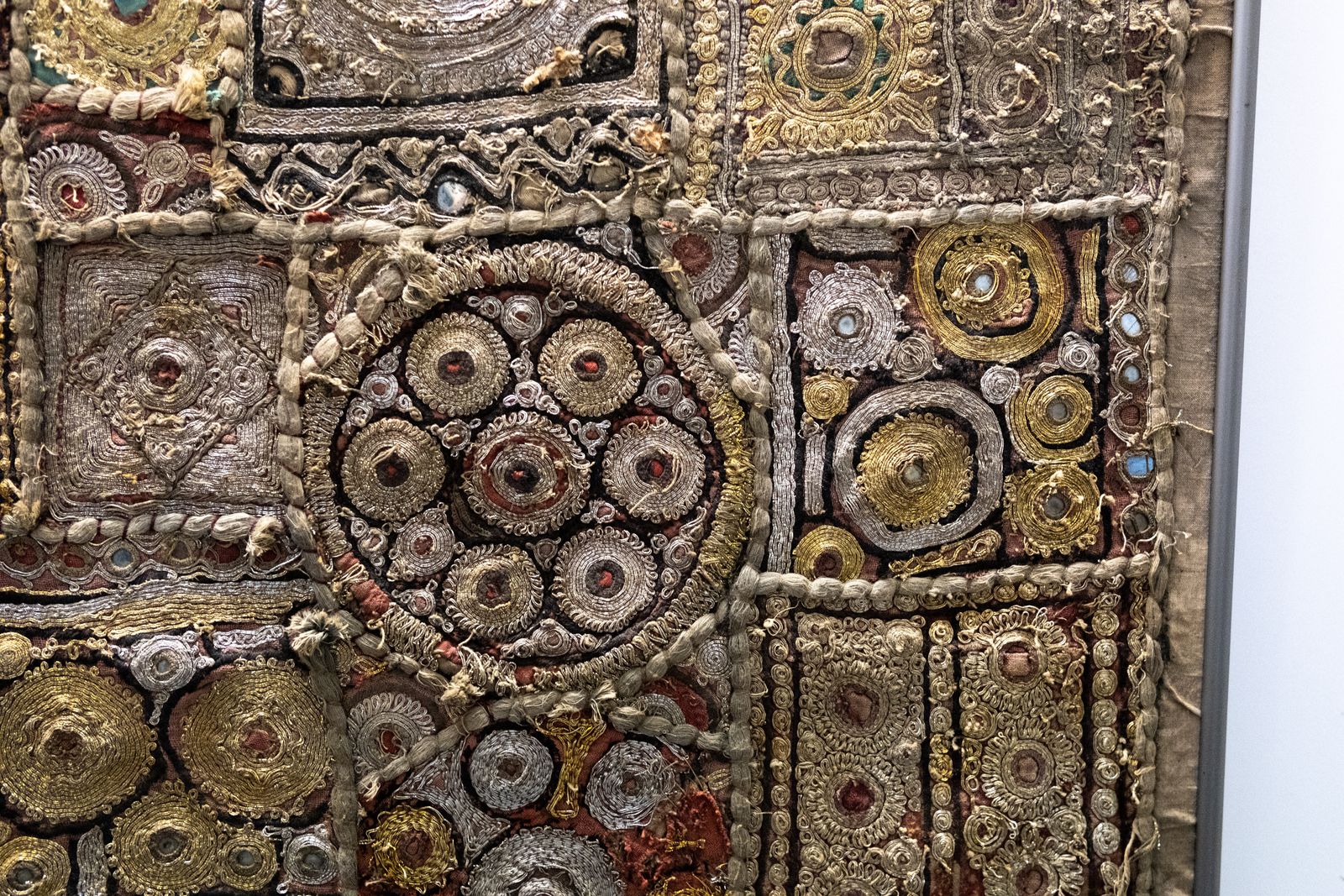 photo furniture Set Of 3 Kutch Indian Embroidered Patchwork Wall Hanging