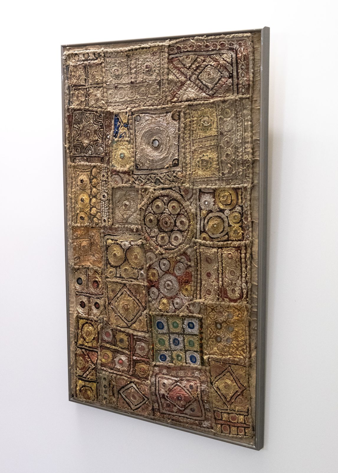 photo buy Set Of 3 Kutch Indian Embroidered Patchwork Wall Hanging
