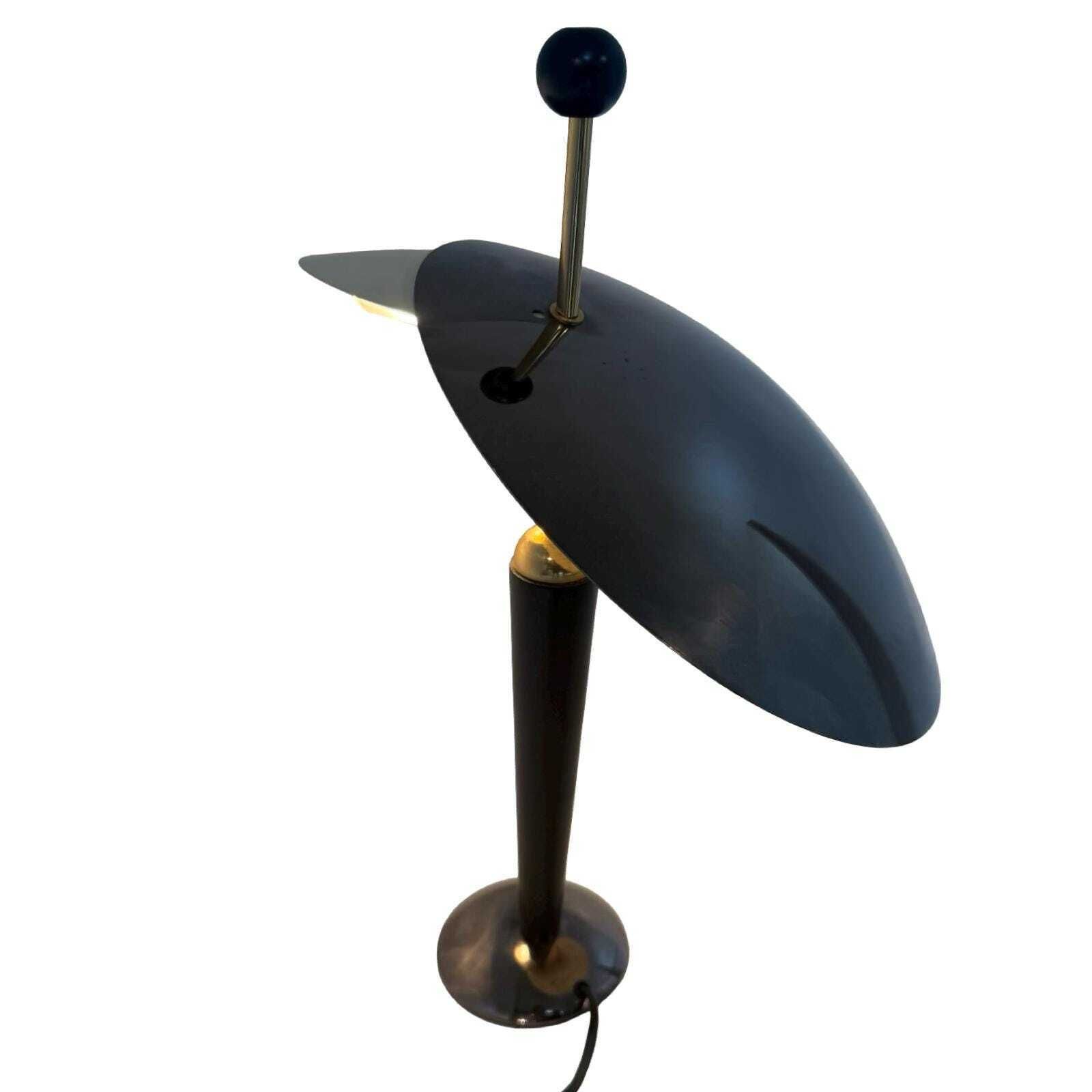 Herda   Memphis Style / Postmodern Design   'Disclamp' (Disclamp)   B 1352   Dutch Design, Marked   Gunmetal Gray