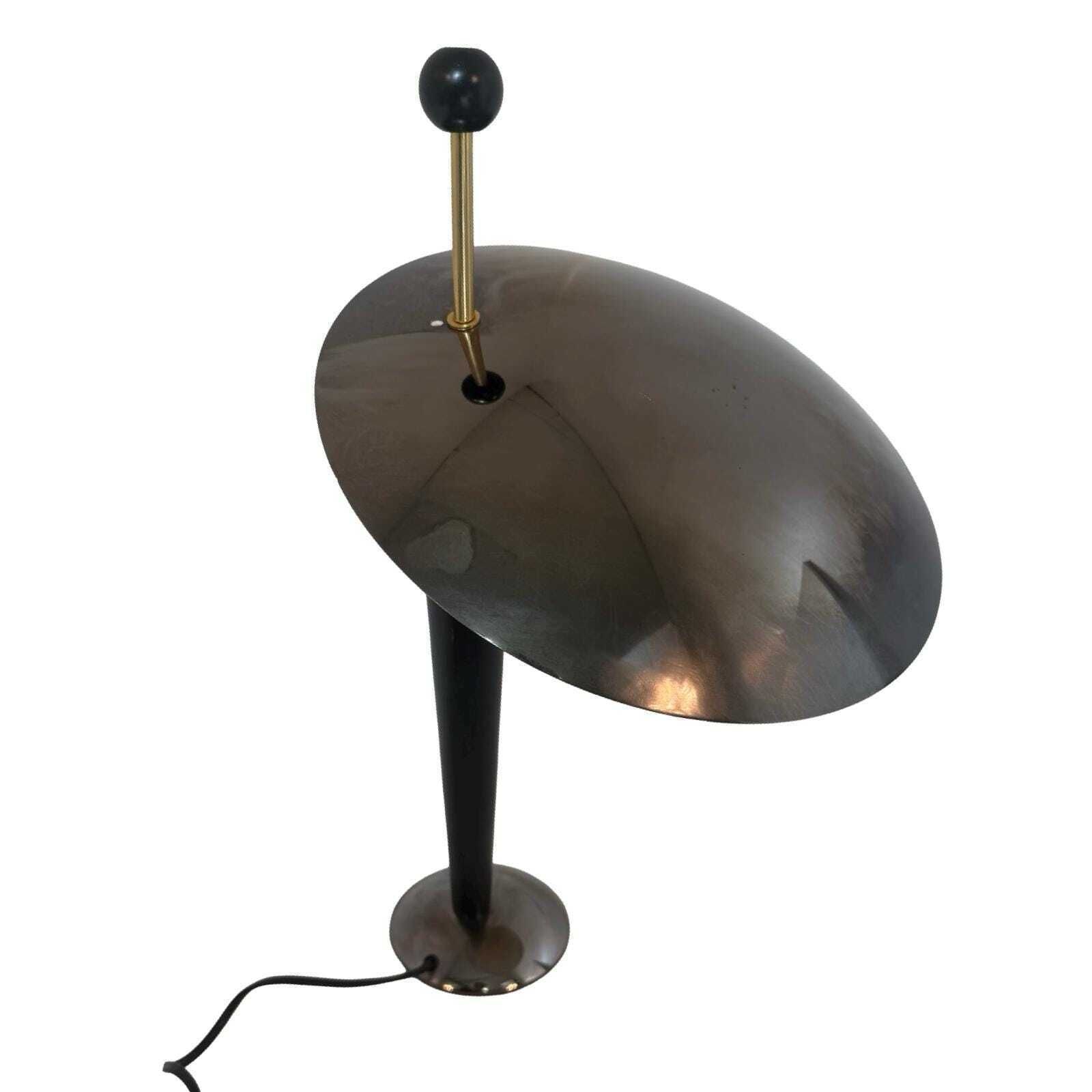 Herda   Memphis Style / Postmodern Design   'Disclamp' (Disclamp)   B 1352   Dutch Design, Marked   Gunmetal Gray photo furniture
