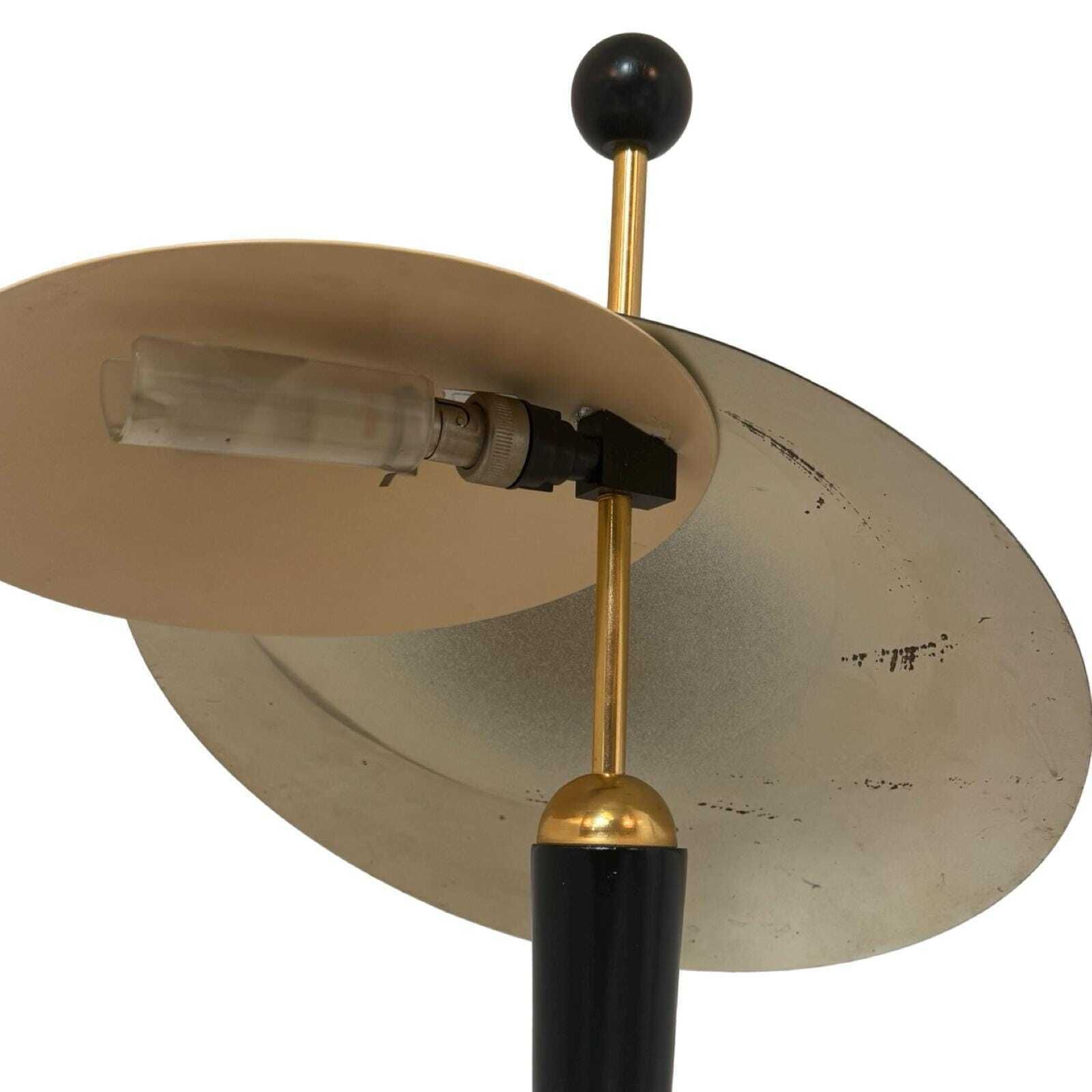 photo for sale Herda   Memphis Style / Postmodern Design   'Disclamp' (Disclamp)   B 1352   Dutch Design, Marked   Gunmetal Gray