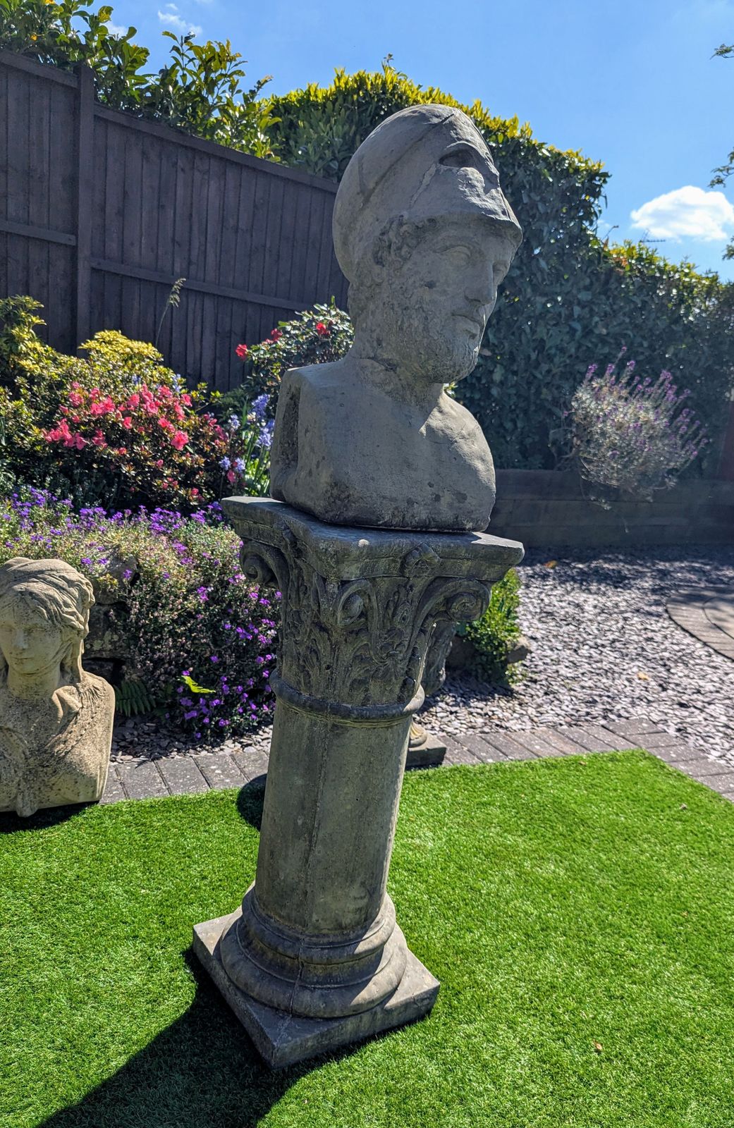 365.0 Pericles Greek Statesman !Garden Ornemant English Stone ( Delivery Available Via Our Own Specialist Courier Company 0195. photo
