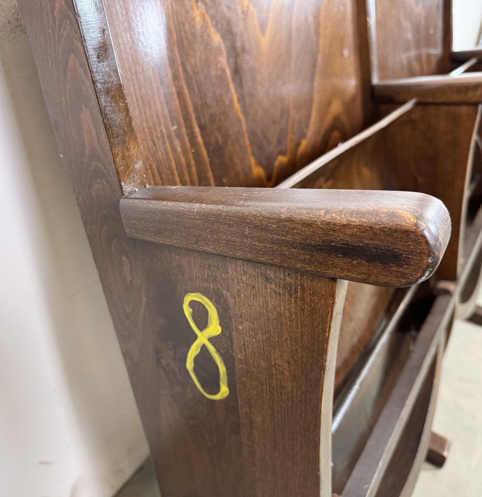 Vintage Two Seat Cinema Bench From Ton, 1960s, 2x photo buy