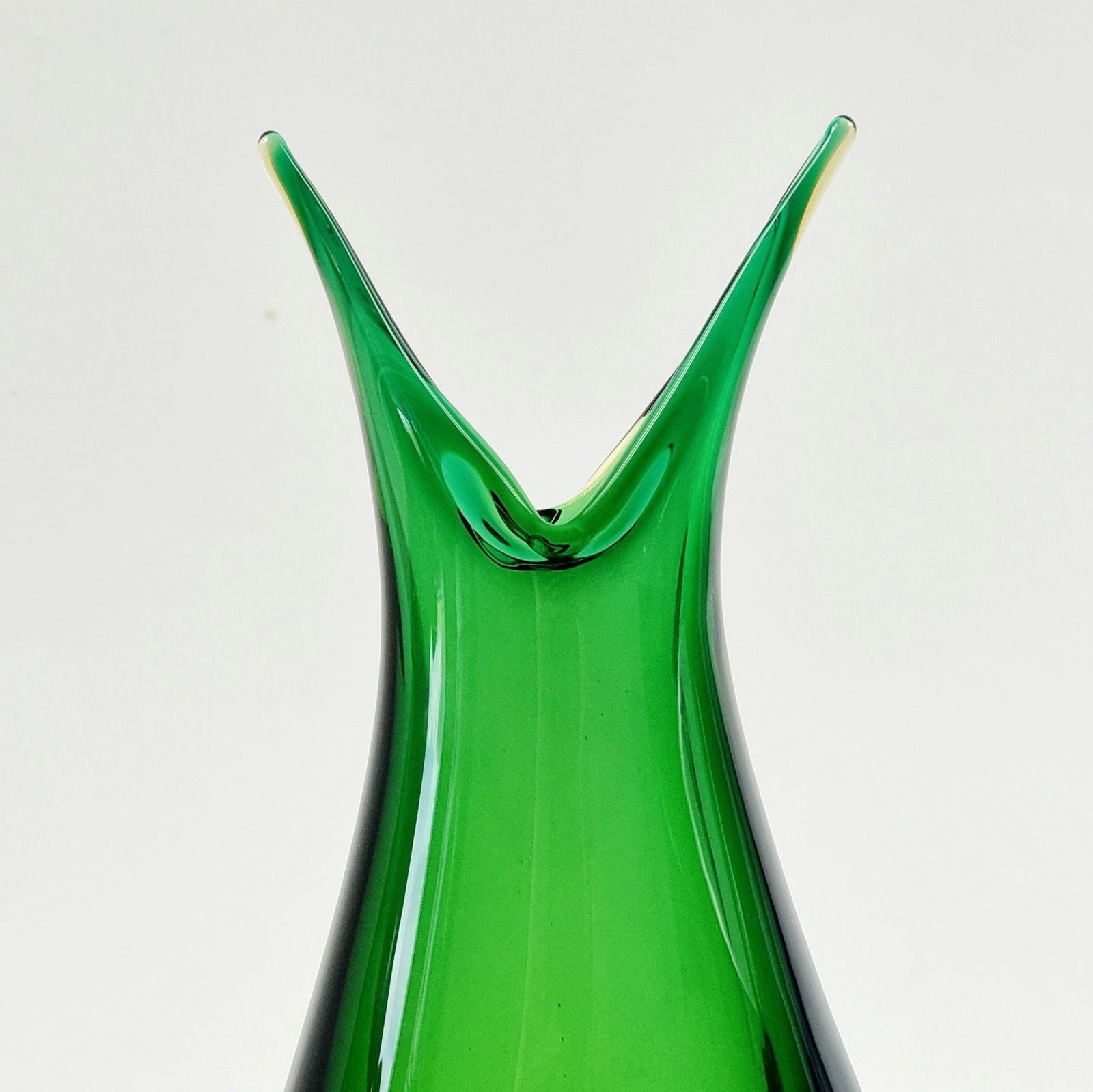 Large Mid Century Sommerso Murano Glass Vase By Flavio Poli For Seguso, Murano, Italy, 1960s photo 245.0