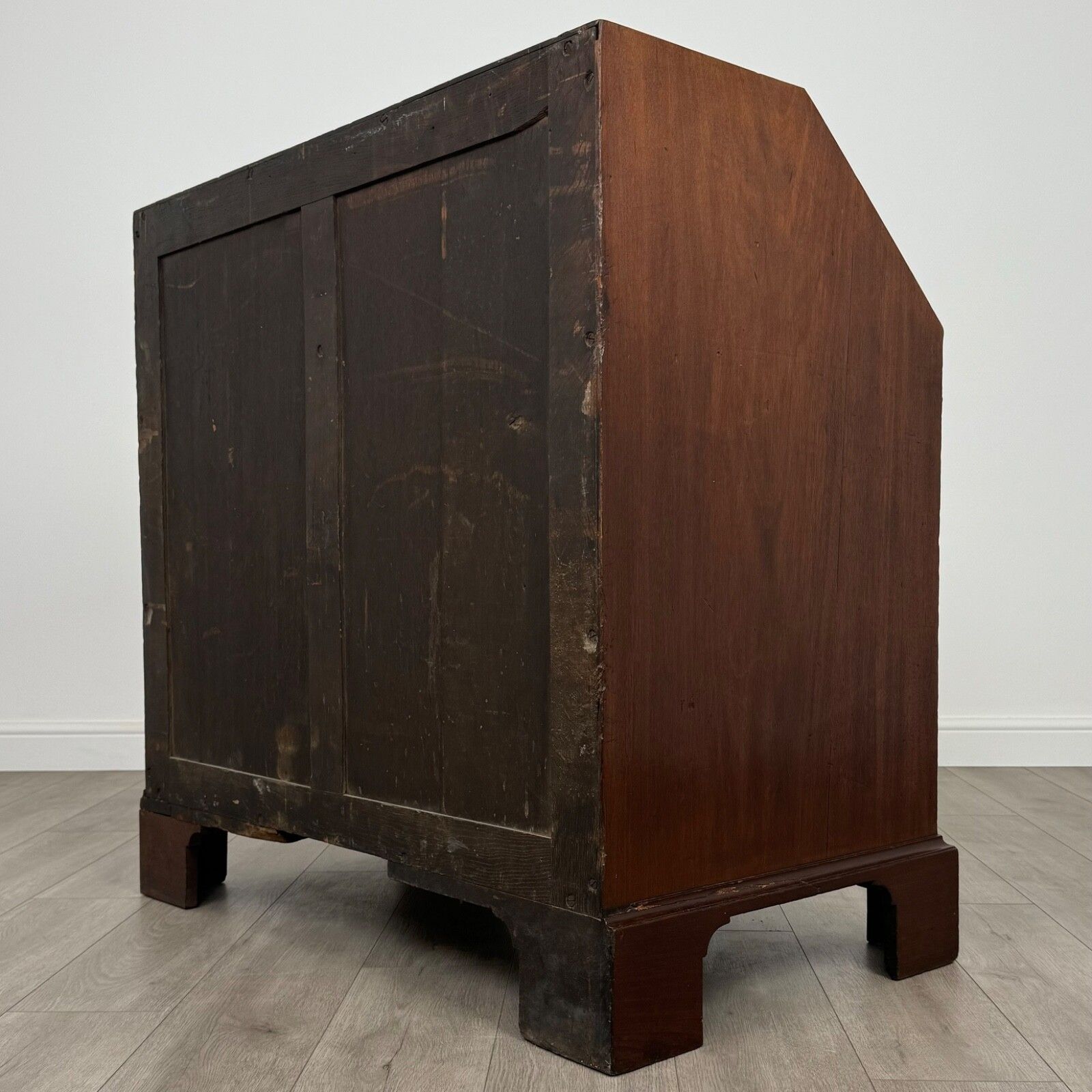 Antique 18th Century Fine Quality Bureau In Mahogany photo buy